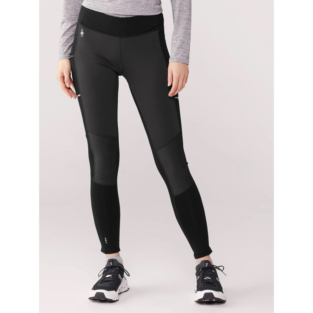 Smartwool Women's Merino Sport Fleece Wind Tights Size Medium Black - Picture 2 of 9